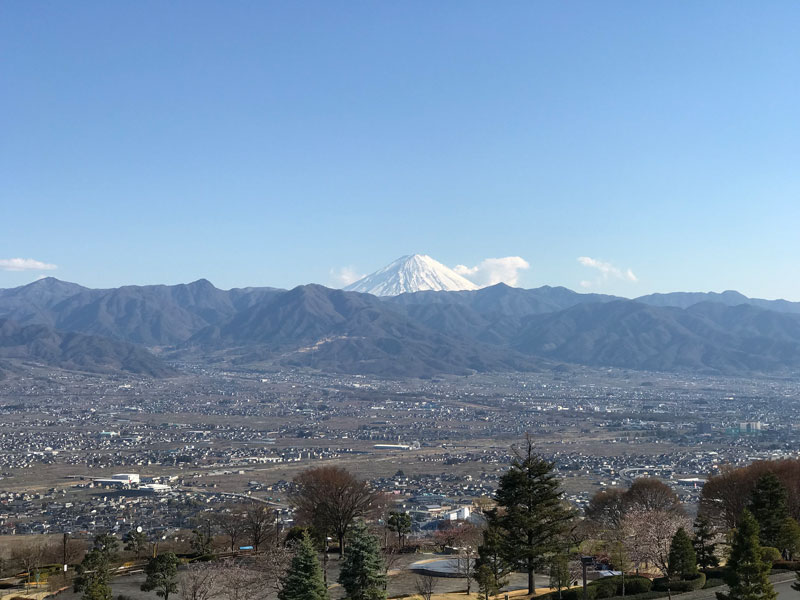 ほったらかし温泉　富士山