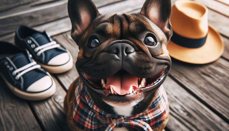 歯のかみ合わせ　フレンチブルドッグ