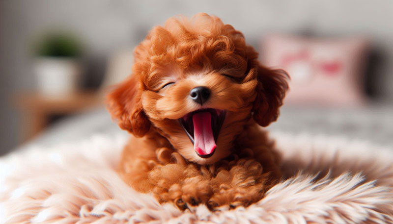 歯のかみ合わせ　トイプードル