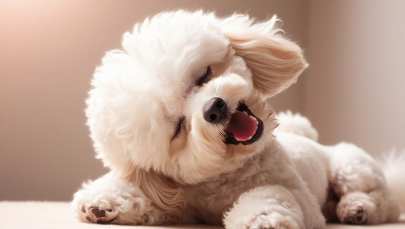 歯のかみ合わせ　トイプードル