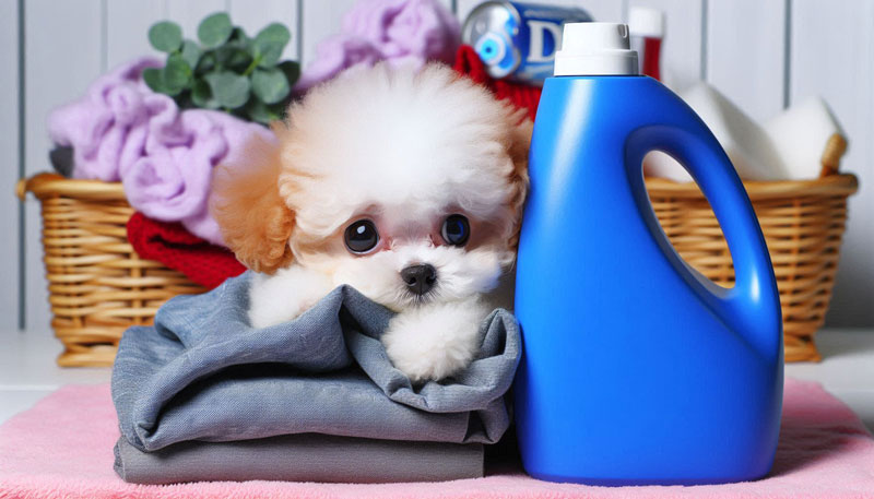 トイプードル　柔軟剤　洗濯