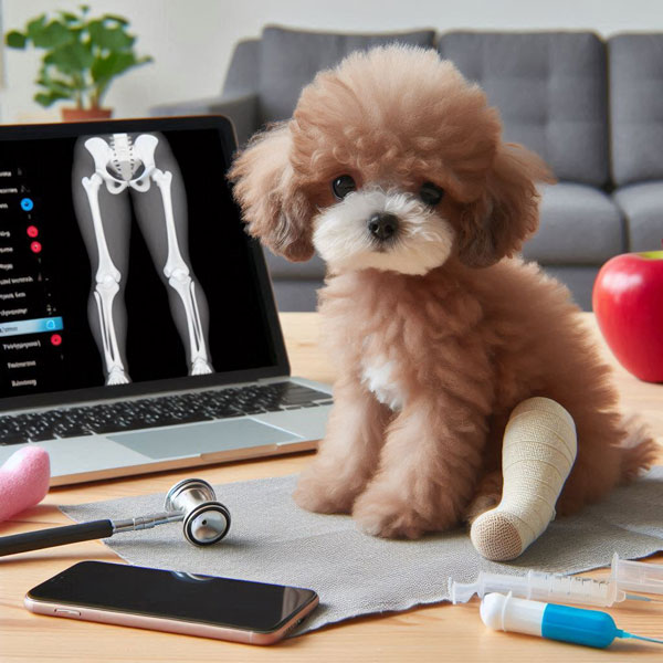 トイプードル　怪我