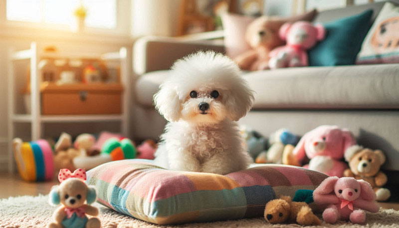 トイプードル　老犬